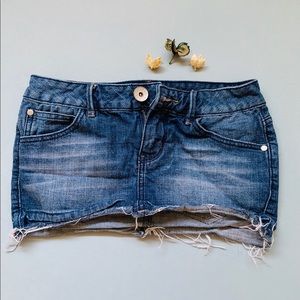 Vintage Guess Denim Miniskirt